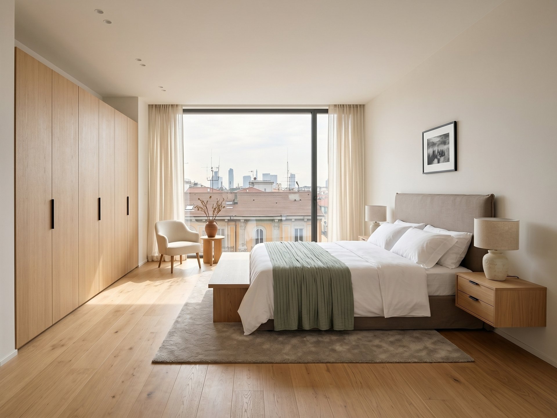 Bedroom — Diamante, Sempione · Brera · Chinatown, Milan