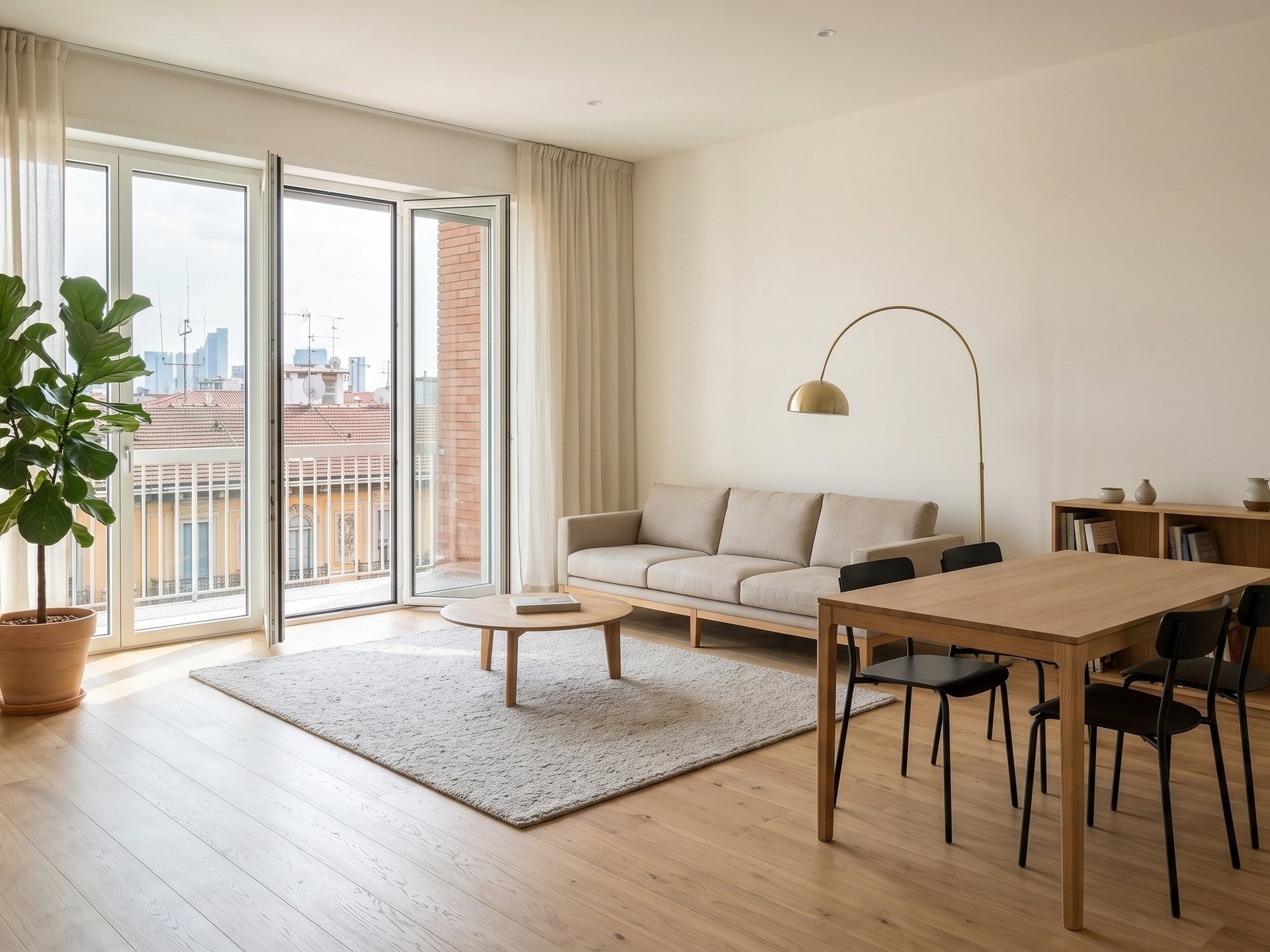 Living room — Diamante, Sempione · Brera · Chinatown, Milan