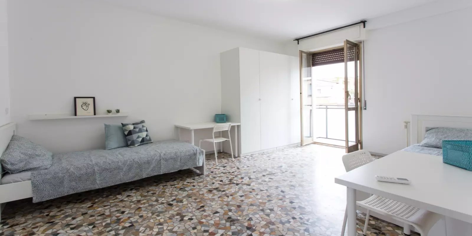 Double bedroom — Rubino, Bocconi · Ripamonti, Milan