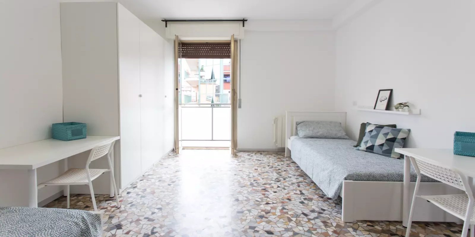 Double bedroom — Rubino, Bocconi · Ripamonti, Milan