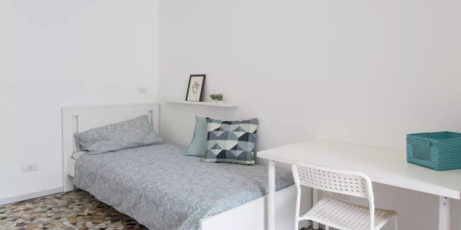 Double bedroom — Rubino, Bocconi · Ripamonti, Milan