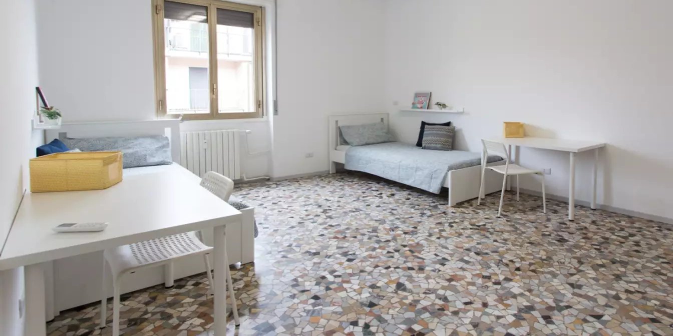 Double bedroom — Rubino, Bocconi · Ripamonti, Milan